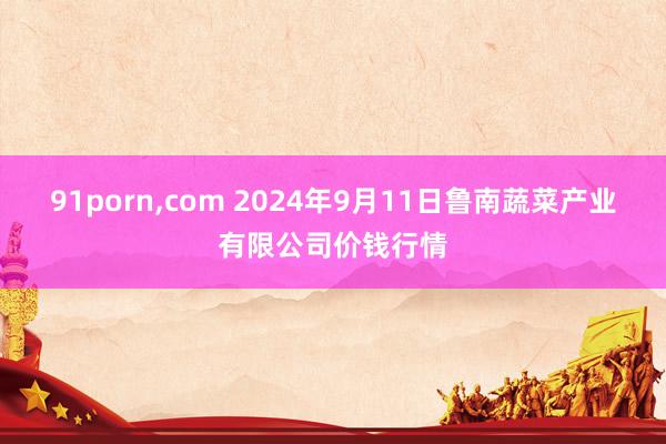 91porn，com 2024年9月11日鲁南蔬菜产业有限公司价钱行情