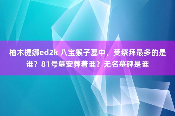 柚木提娜ed2k 八宝猴子墓中，受祭拜最多的是谁？81号墓安葬着谁？无名墓碑是谁