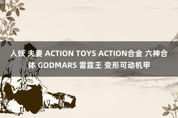 人妖 夫妻 ACTION TOYS ACTION合金 六神合体 GODMARS 雷霆王 变形可动机甲