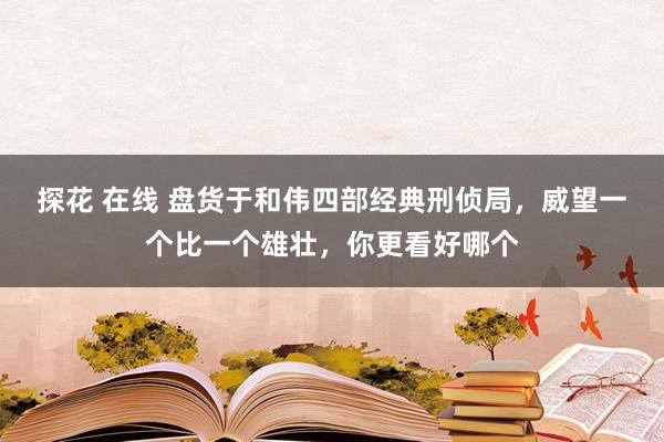 探花 在线 盘货于和伟四部经典刑侦局，威望一个比一个雄壮，你更看好哪个