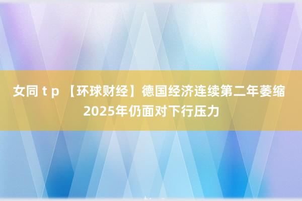 女同 t p 【环球财经】德国经济连续第二年萎缩 2025年仍面对下行压力